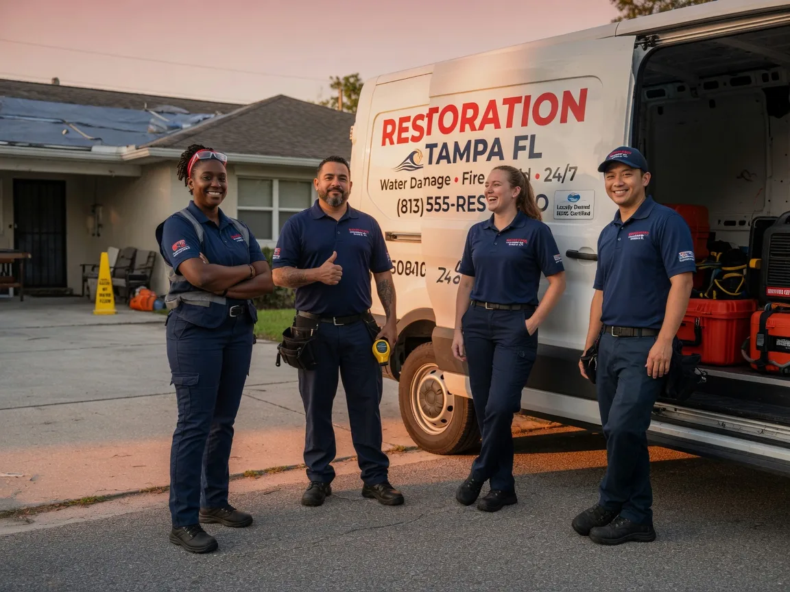 Water Damage Restoration company in Luxemburg, IA